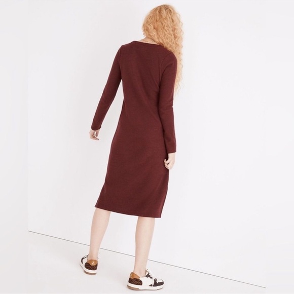Madewell Henley Midi Dress - Picture 3 of 10